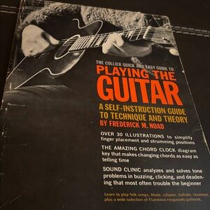 Playing the Guitar Instruction Book by Frederick M Noad